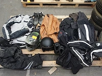 Partij diverse motor kleding