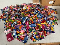 Partij diverse multipacks ballonnen, blanco en opdruk - afbeelding 1 van  10