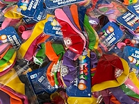 Partij diverse multipacks ballonnen, blanco en opdruk - afbeelding 5 van  10