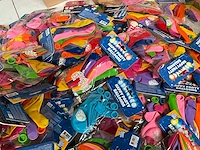 Partij diverse multipacks ballonnen, blanco en opdruk - afbeelding 10 van  10