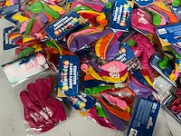 Partij diverse multipacks ballonnen, blanco en opdruk - afbeelding 3 van  10