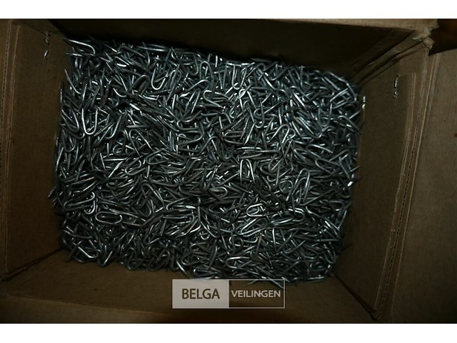 Partij diverse nagels en krammen - afbeelding 6 van  6