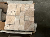 Partij diverse natuursteen tegel - afbeelding 2 van  4