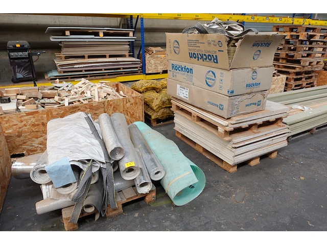 Partij diverse ondervloer & hydropanel, rockfon - afbeelding 1 van  4