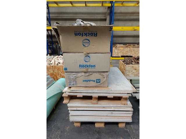 Partij diverse ondervloer & hydropanel, rockfon - afbeelding 3 van  4