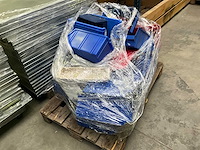 Partij diverse opbergbakken en dossierbakken - afbeelding 2 van  10