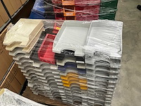 Partij diverse opbergbakken en dossierbakken - afbeelding 5 van  10