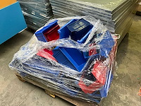 Partij diverse opbergbakken en dossierbakken - afbeelding 9 van  10