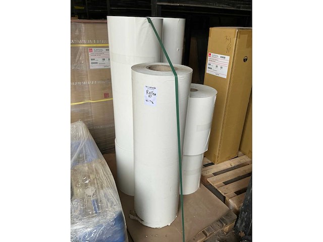 Partij diverse papierrollen - afbeelding 2 van  6