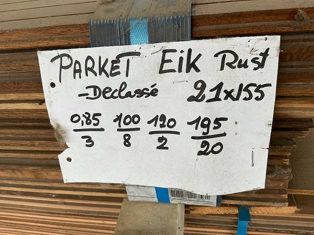 Partij diverse parket - afbeelding 8 van  10