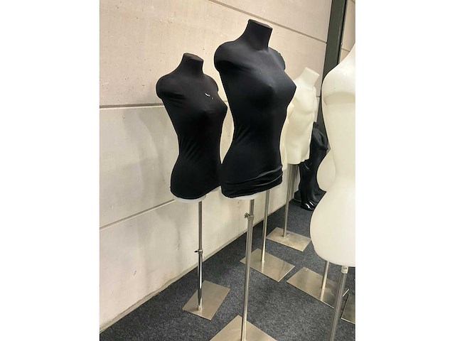 Partij diverse paspoppen/bustes (9x) - afbeelding 6 van  7