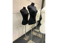 Partij diverse paspoppen/bustes (9x) - afbeelding 6 van  7