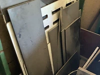 Partij diverse plaatmaterialen en onderdelen - afbeelding 6 van  14