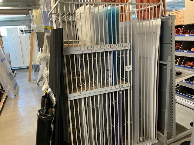 Partij diverse platen met rek - afbeelding 1 van  12