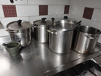 Partij diverse potten en pannen - afbeelding 6 van  13