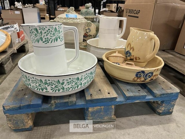 Partij diverse potten en vazen - afbeelding 3 van  7