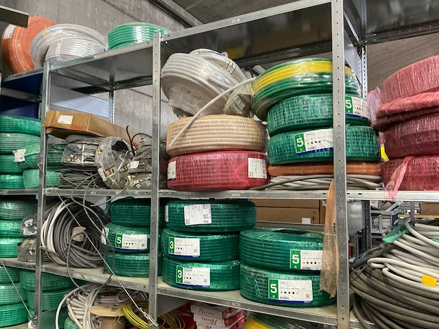 Partij diverse preflex en installatiekabels - afbeelding 12 van  25