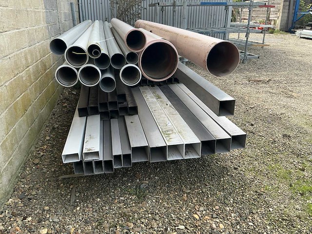Partij diverse pvc buizen en kokers - afbeelding 2 van  4
