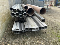 Partij diverse pvc buizen en kokers - afbeelding 2 van  4