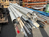 Partij diverse pvc buizen