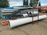 Partij diverse pvc buizen - afbeelding 1 van  3