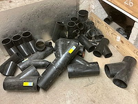 Partij diverse pvc koppelstukken - afbeelding 1 van  20