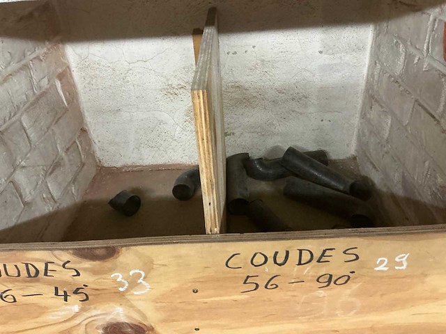 Partij diverse pvc koppelstukken - afbeelding 15 van  20