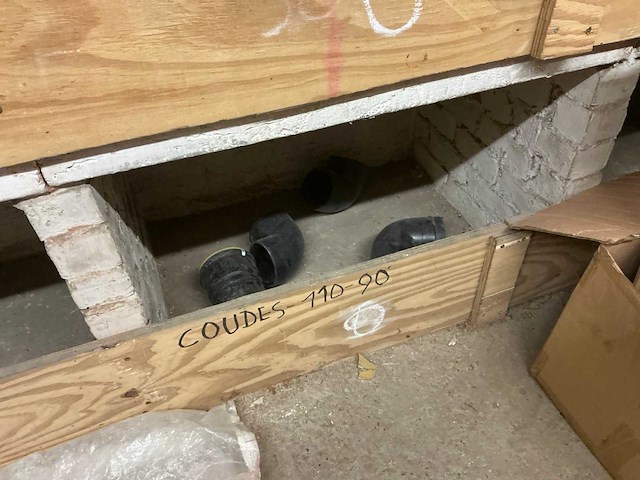 Partij diverse pvc koppelstukken - afbeelding 16 van  20