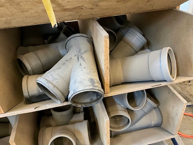 Partij diverse pvc koppelstukken - afbeelding 7 van  10