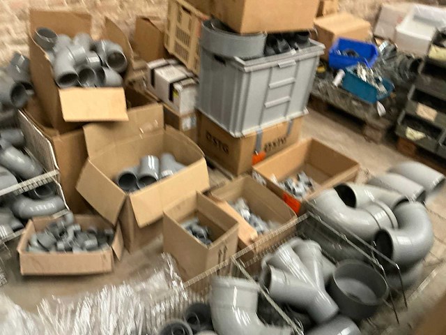 Partij diverse pvc koppelstukken - afbeelding 3 van  6