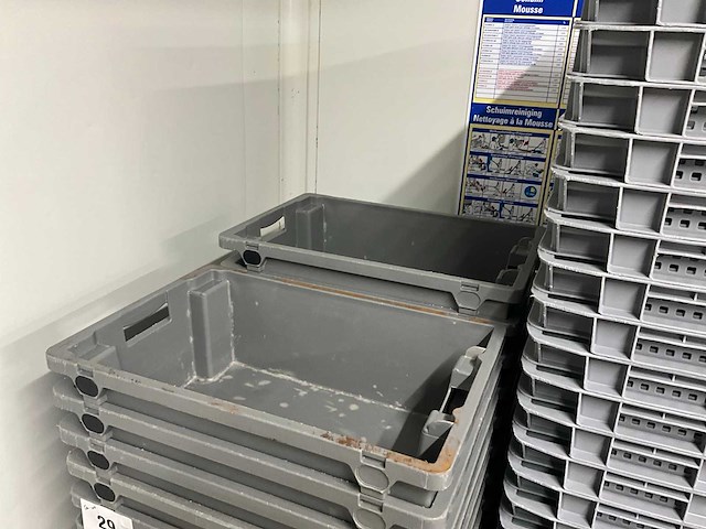 Partij diverse pvc stapelbakken (100x) - afbeelding 2 van  12