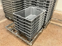 Partij diverse pvc stapelbakken (100x) - afbeelding 7 van  12