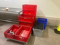 Partij diverse pvc stapelbakken (10x) - afbeelding 1 van  7