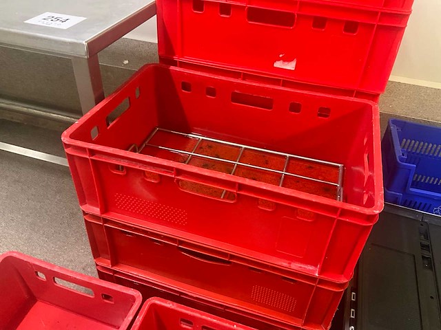 Partij diverse pvc stapelbakken (10x) - afbeelding 2 van  7