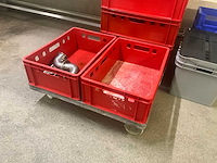 Partij diverse pvc stapelbakken (10x) - afbeelding 5 van  7