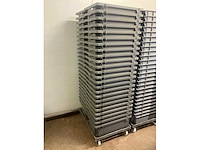Partij diverse pvc stapelbakken (48x) - afbeelding 4 van  5