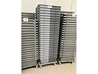 Partij diverse pvc stapelbakken (52x) - afbeelding 4 van  5
