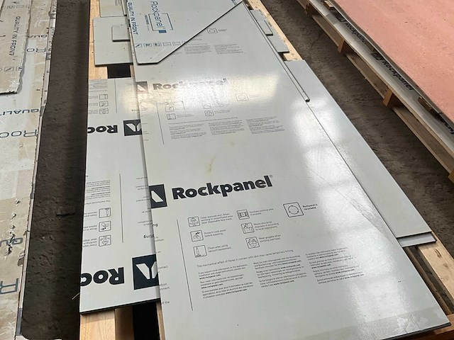 Partij diverse ral 7016 rockpanel platen - afbeelding 2 van  5
