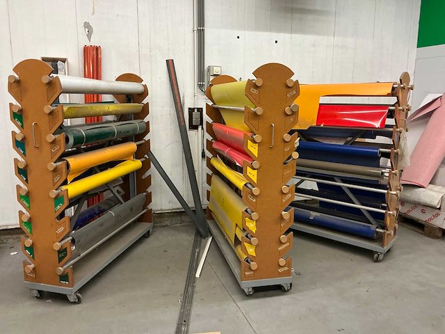 Partij diverse rollen folie - afbeelding 1 van  23