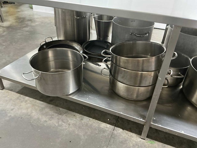 Partij diverse rvs kookpotten - afbeelding 4 van  4