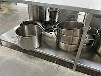 Partij diverse rvs kookpotten - afbeelding 4 van  4