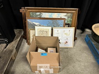 Partij diverse schilderijen - afbeelding 1 van  7