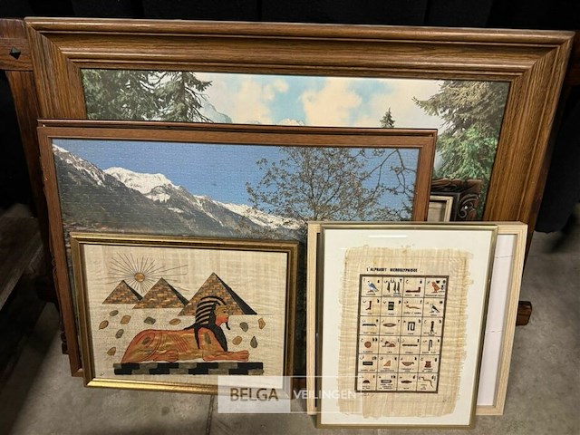 Partij diverse schilderijen - afbeelding 7 van  7