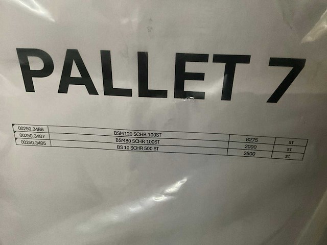 Partij diverse schroeven inoutic en spax (12775 stuks) - (kp1010) - afbeelding 9 van  9