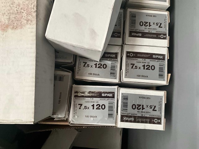 Partij diverse schroeven inoutic en spax (12775 stuks) - (kp1010) - afbeelding 6 van  9