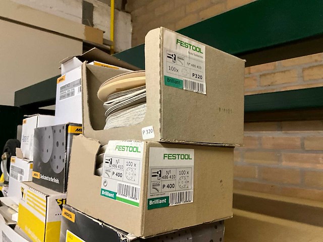 Partij diverse schuurschijven - afbeelding 2 van  11