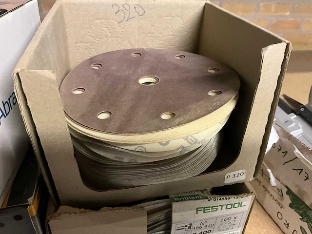 Partij diverse schuurschijven - afbeelding 5 van  11