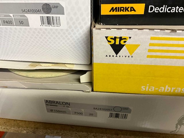 Partij diverse schuurschijven - afbeelding 8 van  11