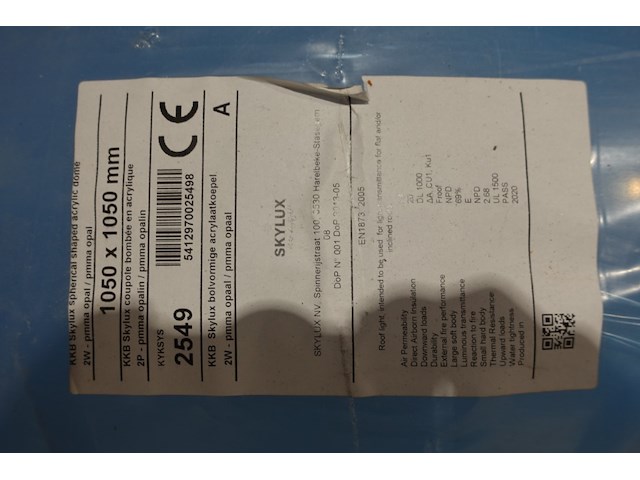 Partij diverse skylux koepels - afbeelding 6 van  6