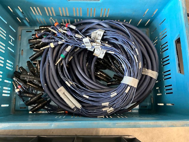 Partij diverse snakes audio bekabeling - afbeelding 2 van  3